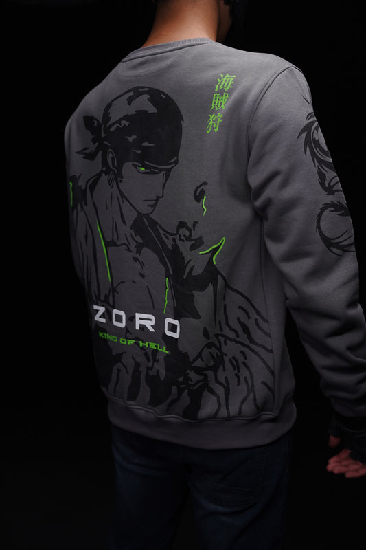 King Of Hell Zoro Sweatshirt