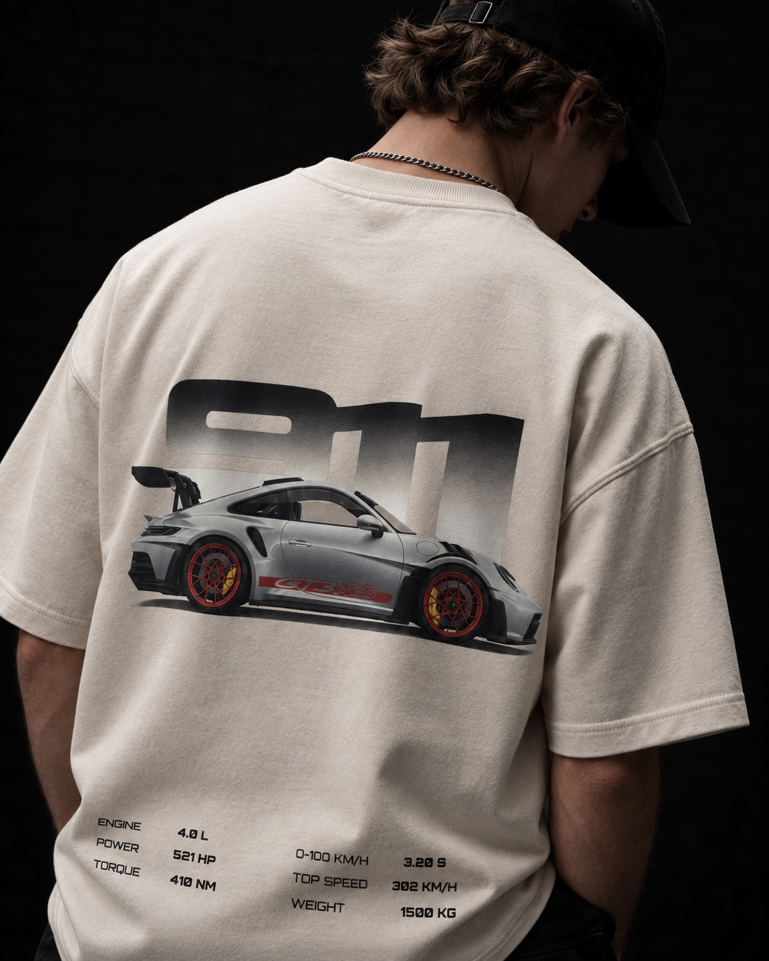 Porsche GT3 RS Oversized Tee